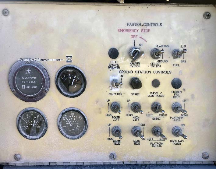 JLG 45HA нижний пульт